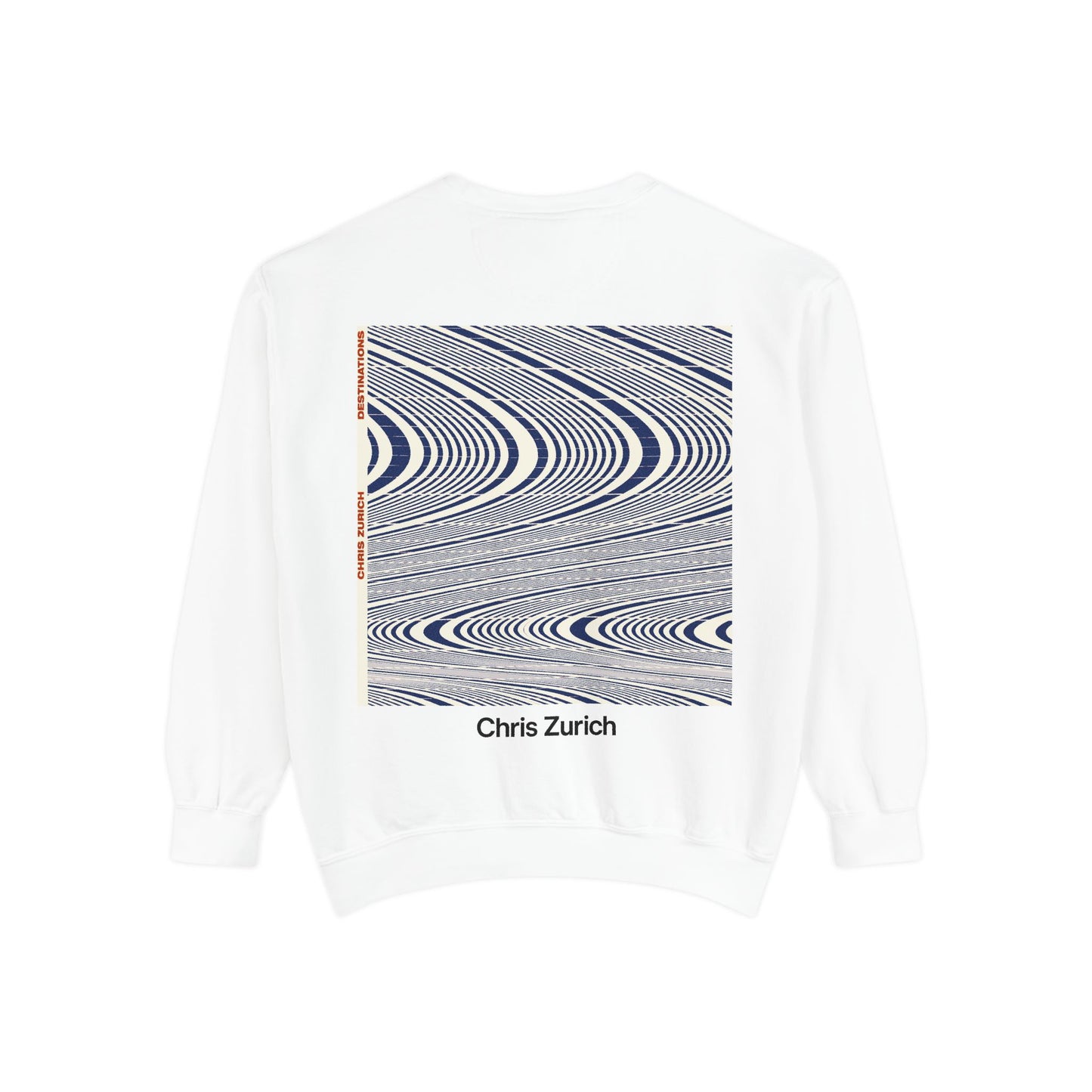 Destinations - Unisex Garment-Dyed Sweatshirt