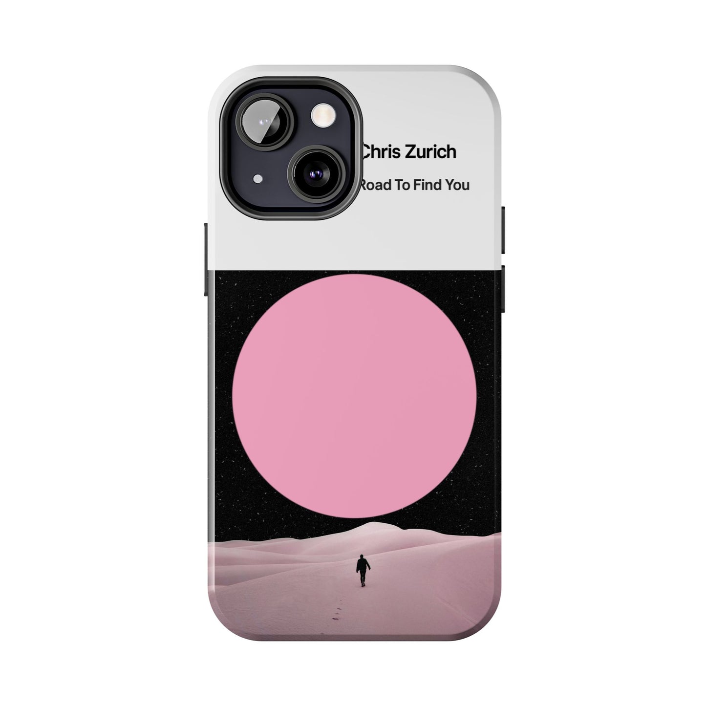 A Road To Find You Phone Case | Pink Moon Minimal Album Art