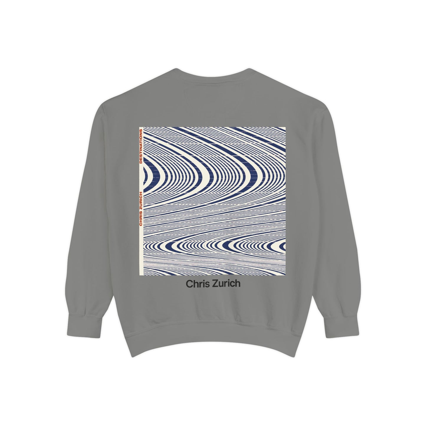 Destinations - Unisex Garment-Dyed Sweatshirt