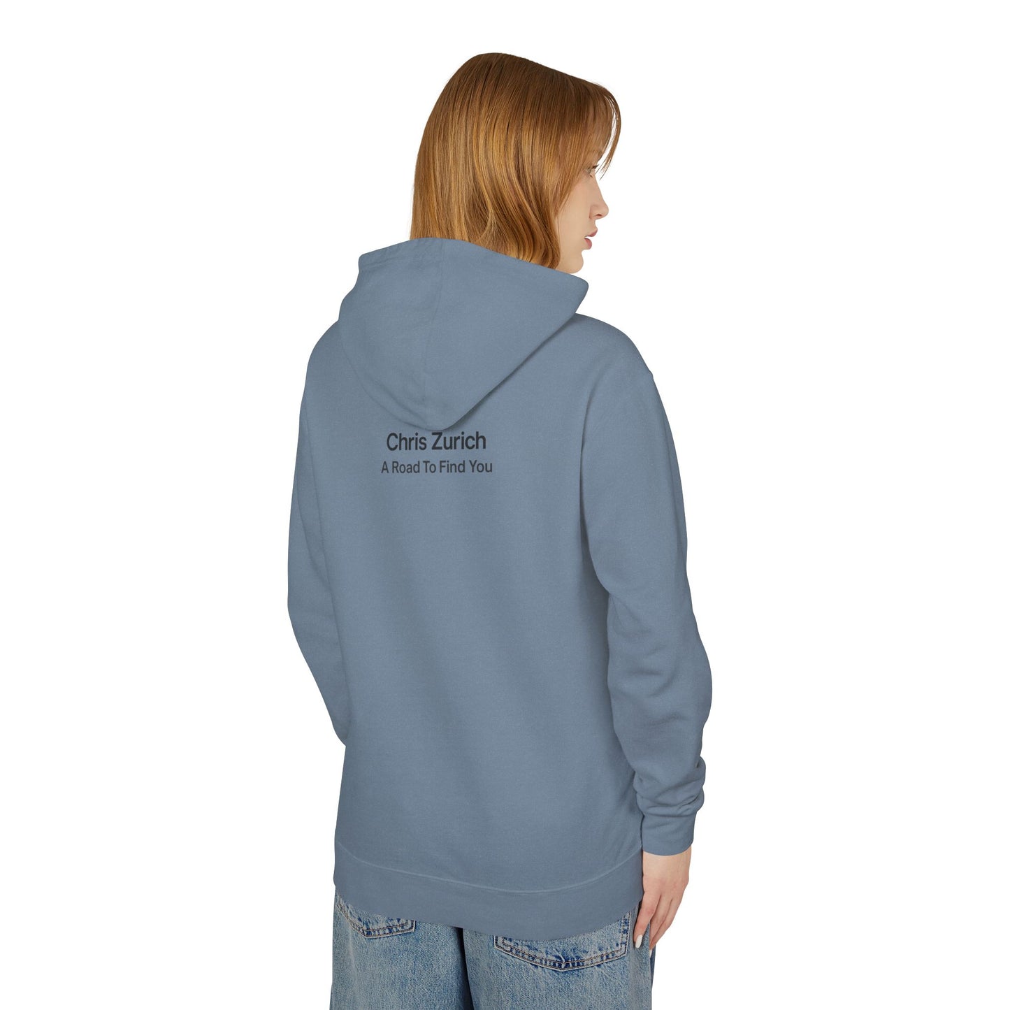 A Road To Find You - Unisex Lightweight Hooded Sweatshirt