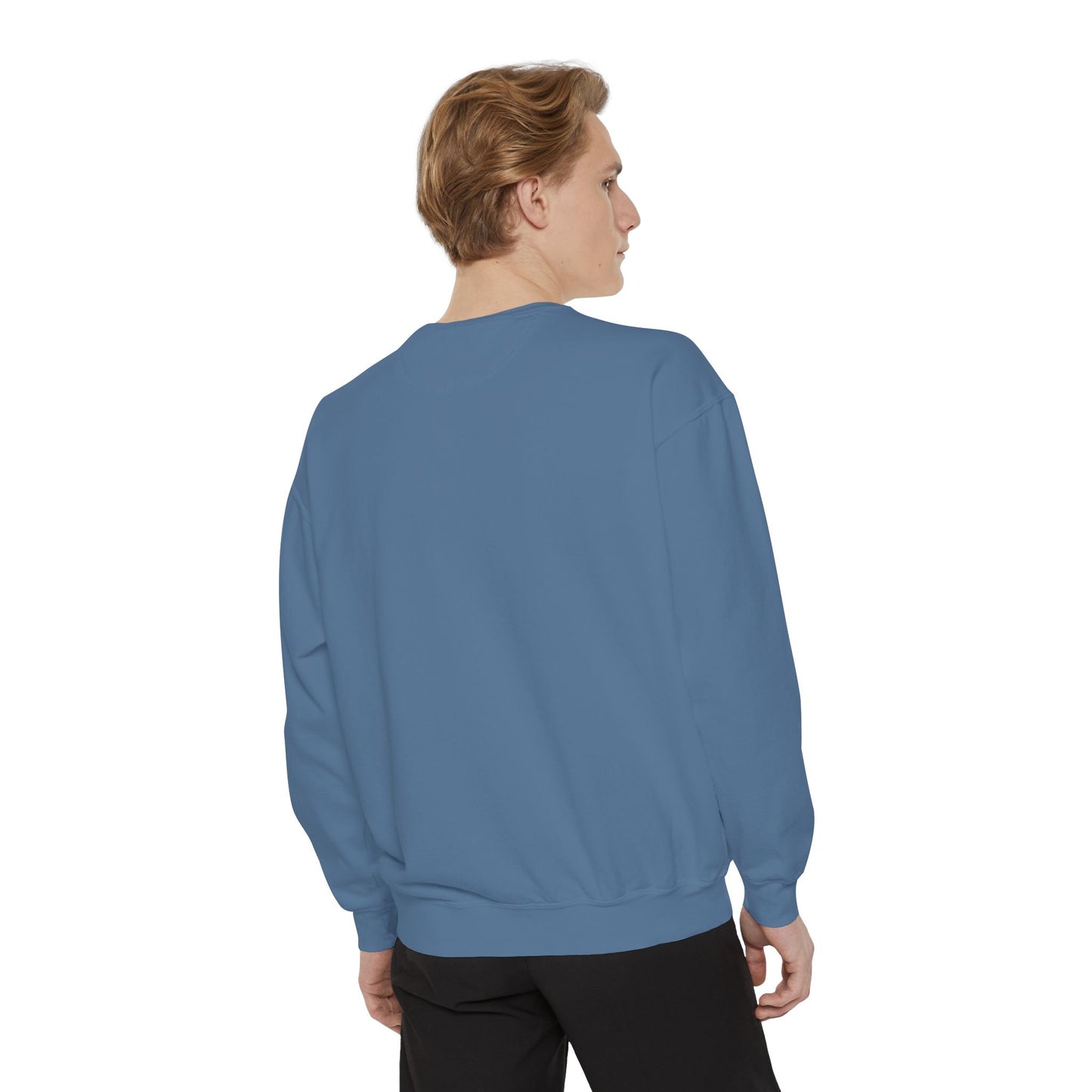 You and I - Chris Zurich graphic sweatshirt | illustrated heads connecting, camera motif