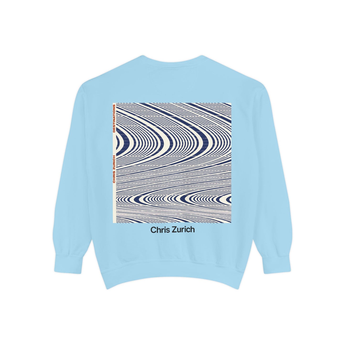 Destinations - Unisex Garment-Dyed Sweatshirt