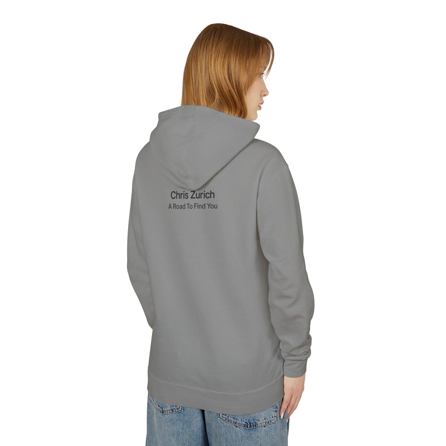 A Road To Find You - Unisex Lightweight Hooded Sweatshirt
