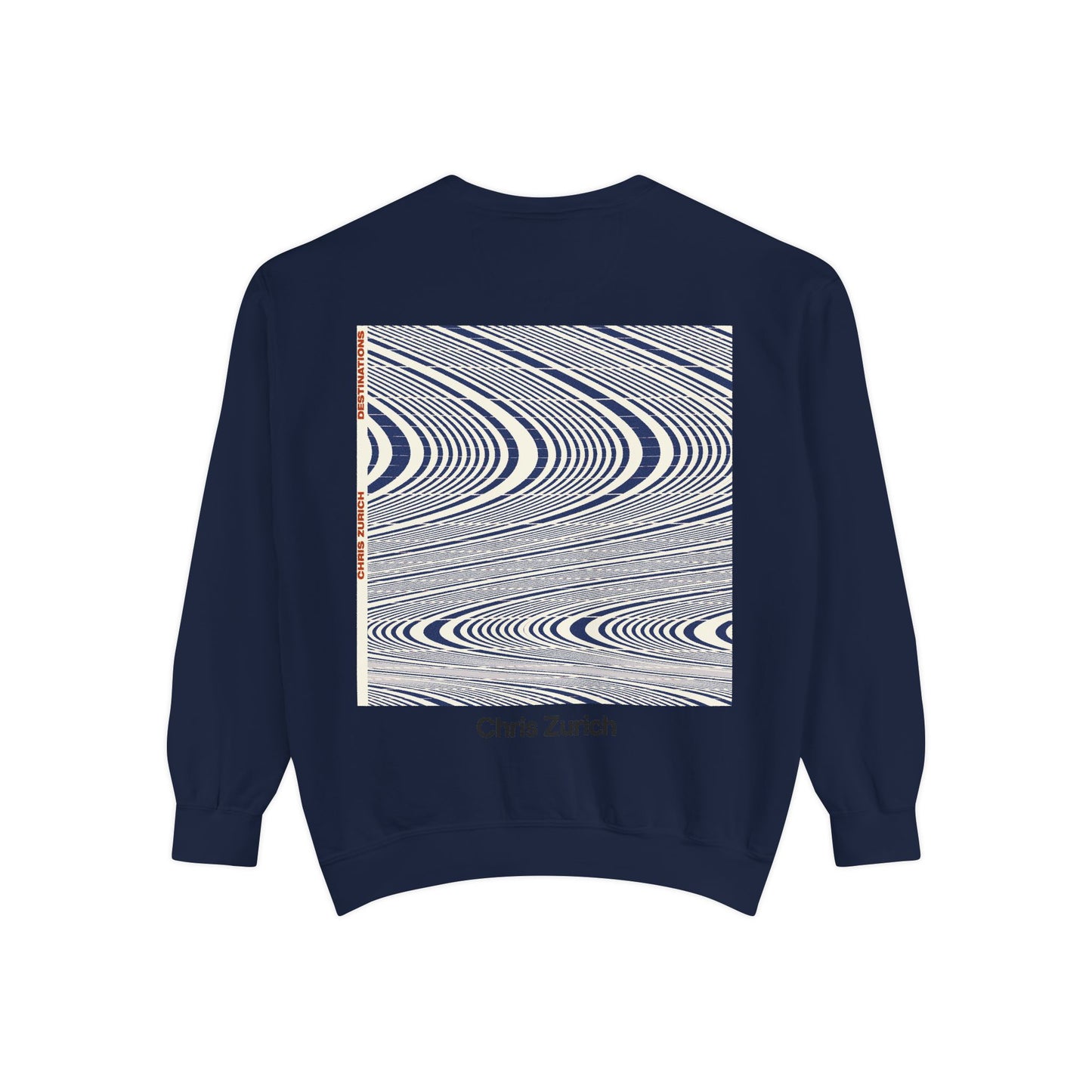 Destinations - Unisex Garment-Dyed Sweatshirt