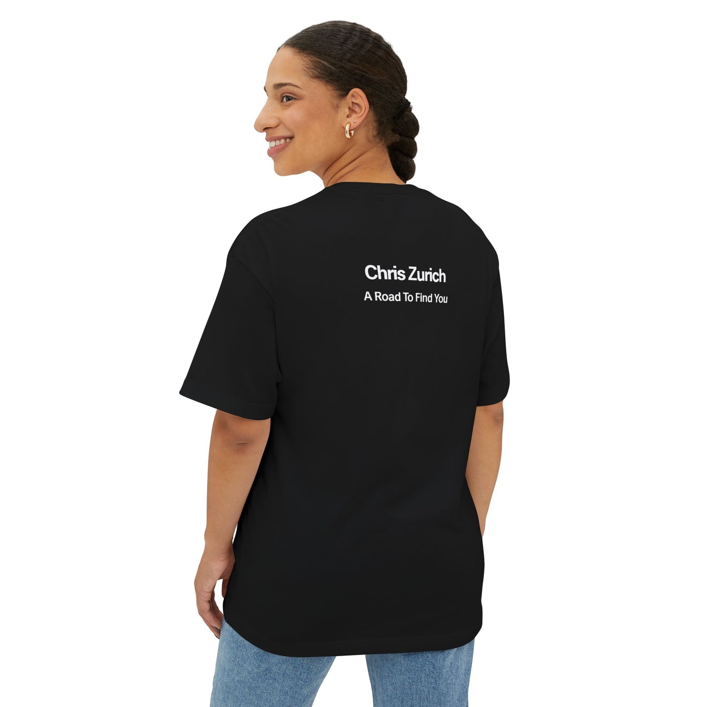 A Road To Find You - Unisex Oversized Boxy Tee