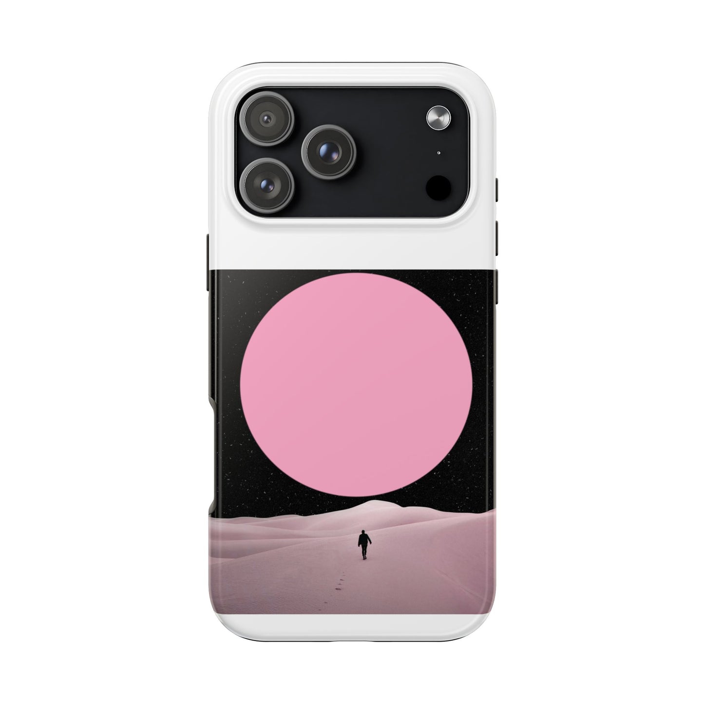 A Road To Find You Phone Case | Pink Moon Minimal Album Art