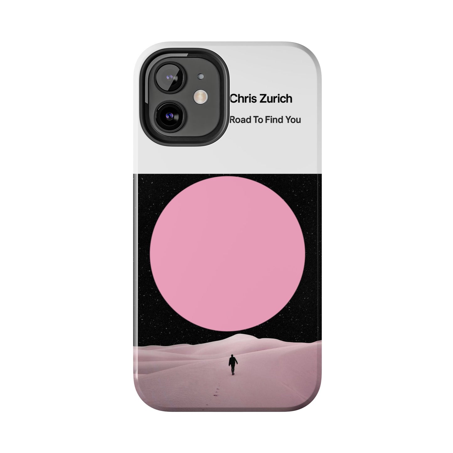 A Road To Find You Phone Case | Pink Moon Minimal Album Art