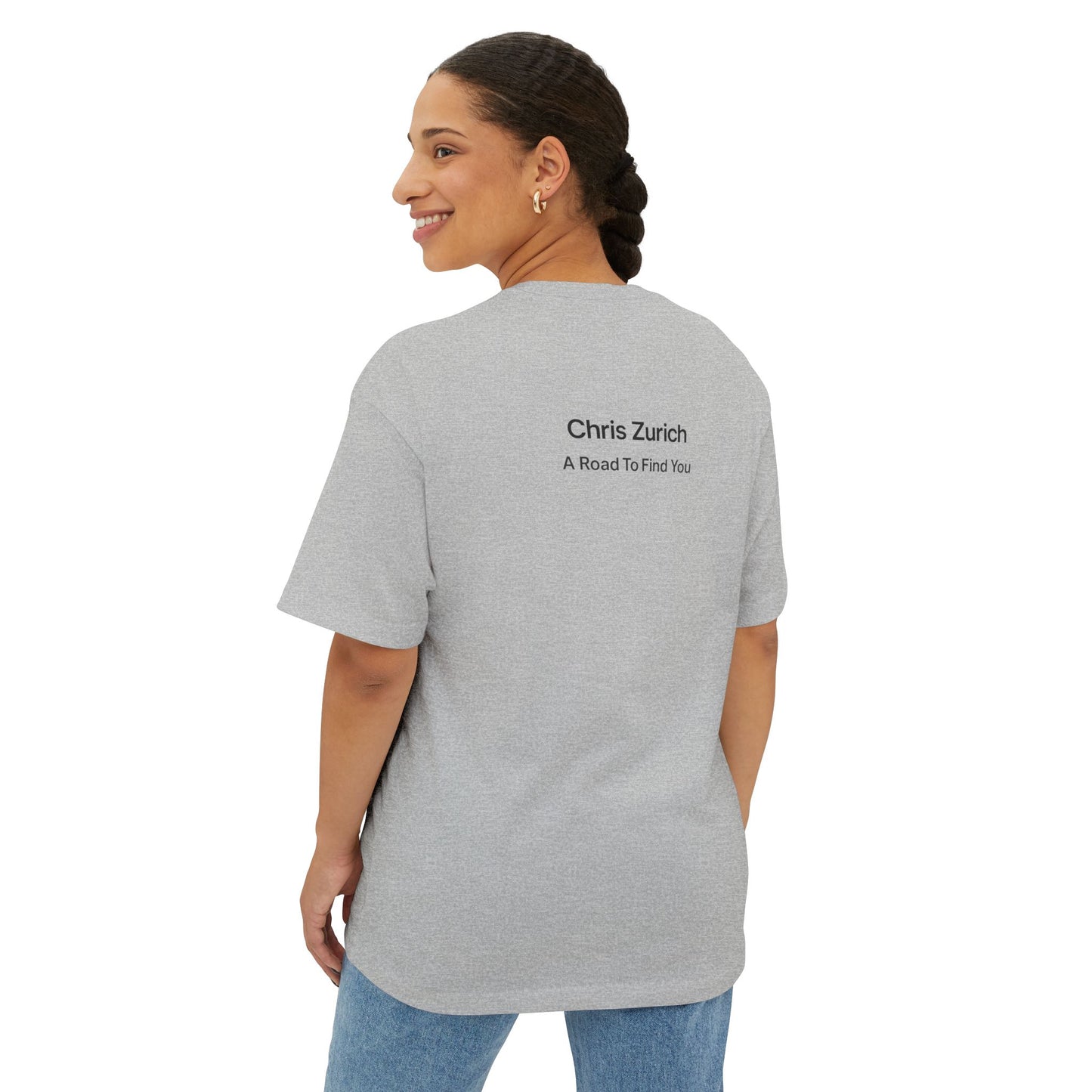 A Road To Find You - Unisex Oversized Boxy Tee