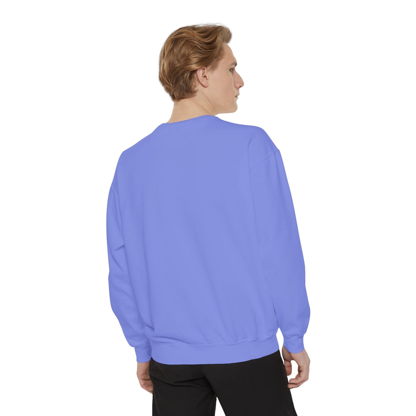 You and I - Chris Zurich graphic sweatshirt | illustrated heads connecting, camera motif