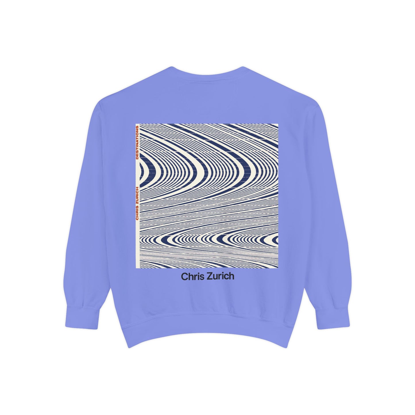 Destinations - Unisex Garment-Dyed Sweatshirt