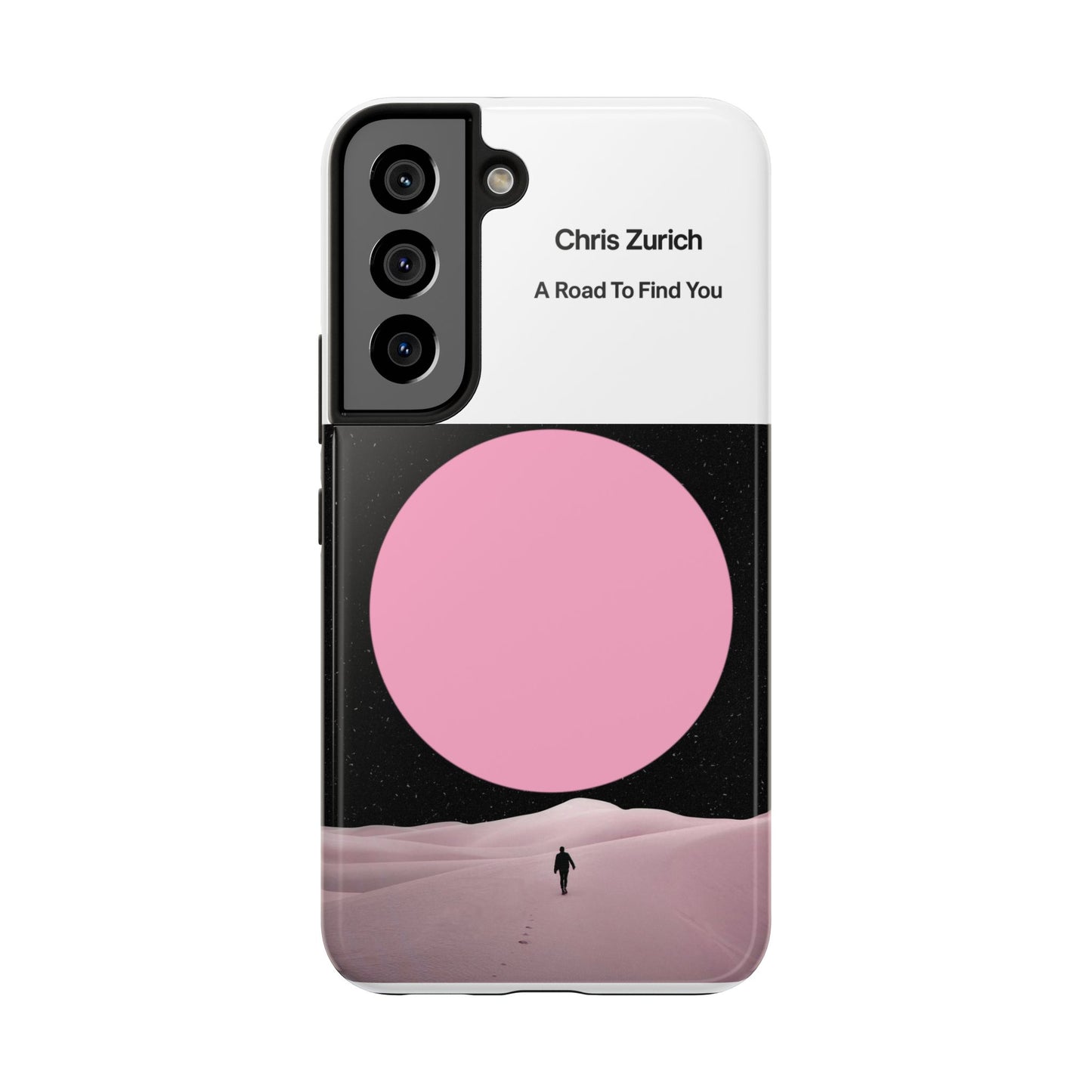 A Road To Find You Phone Case | Pink Moon Minimal Album Art