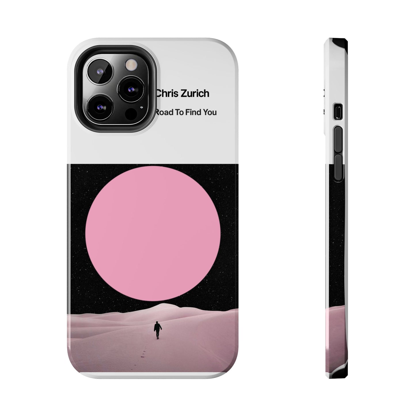 A Road To Find You Phone Case | Pink Moon Minimal Album Art