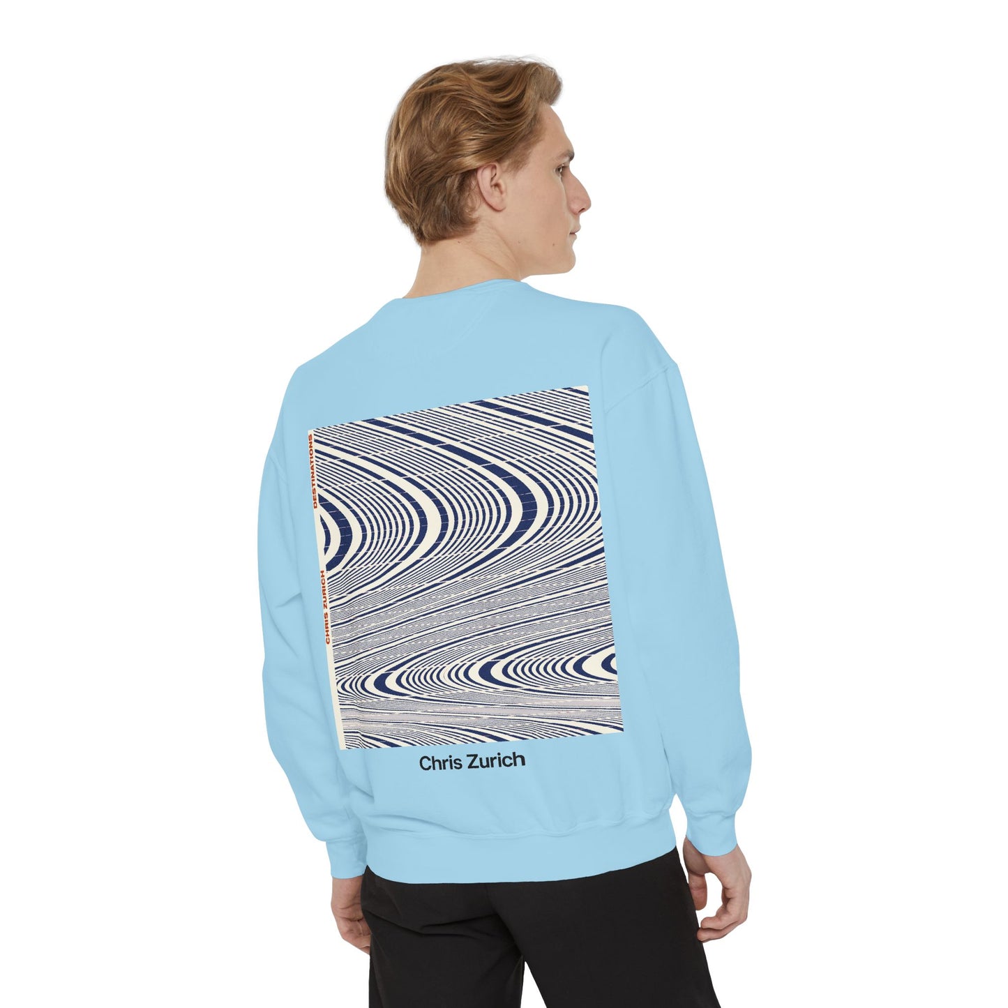 Destinations - Unisex Garment-Dyed Sweatshirt
