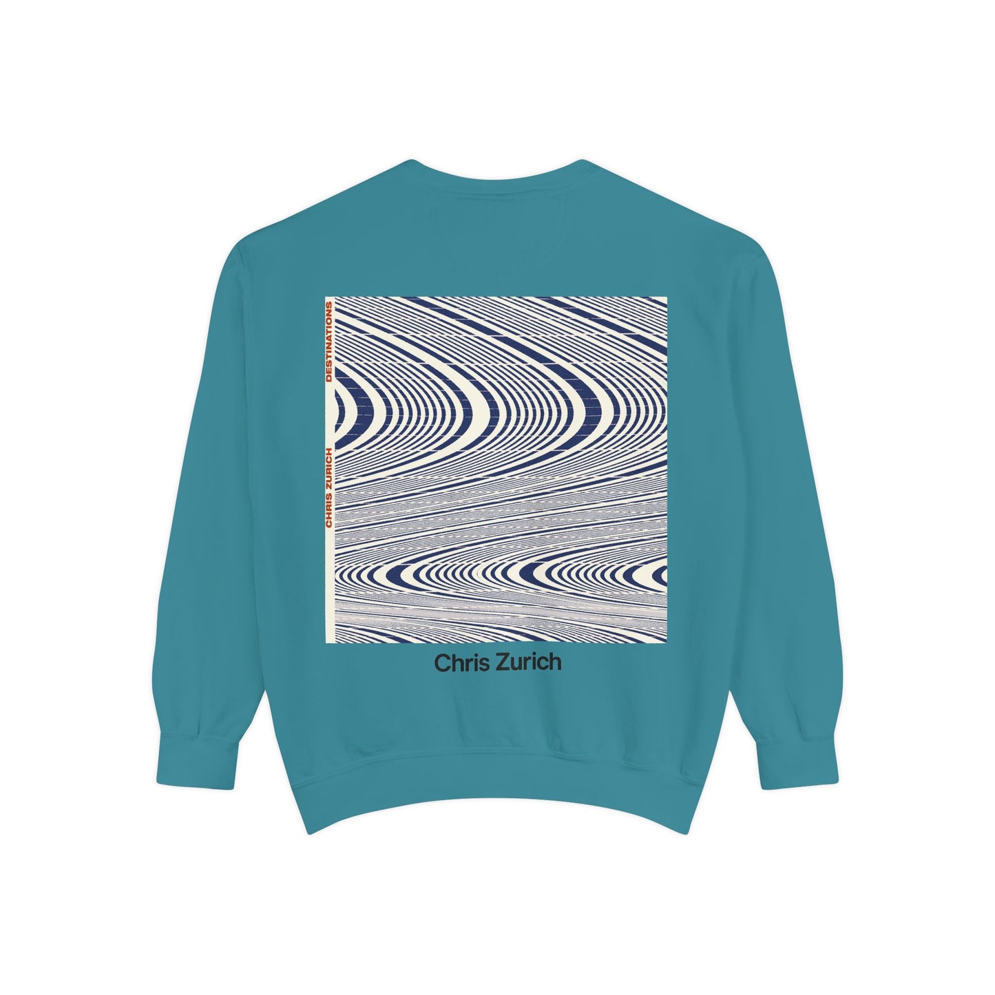 Destinations - Unisex Garment-Dyed Sweatshirt