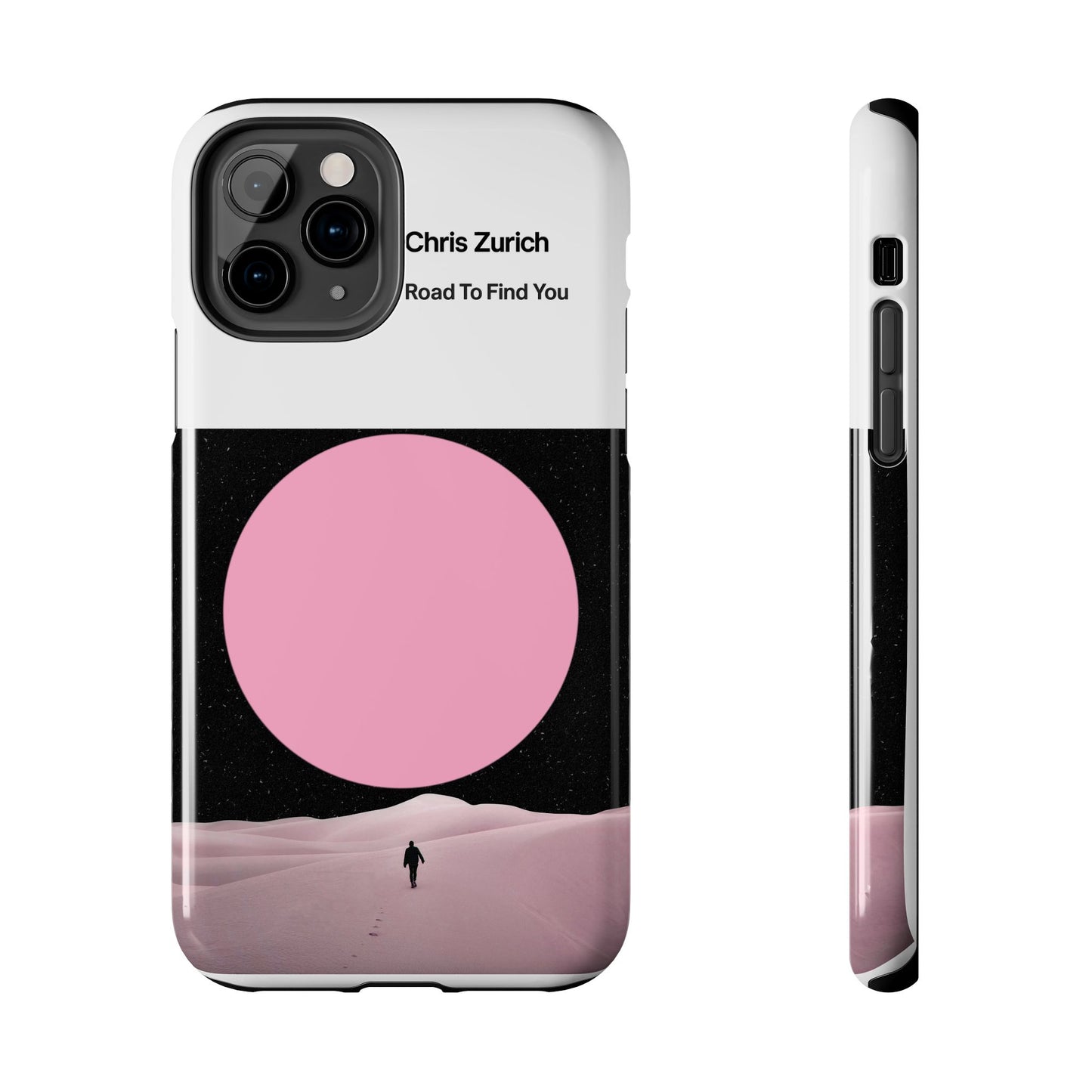 A Road To Find You Phone Case | Pink Moon Minimal Album Art