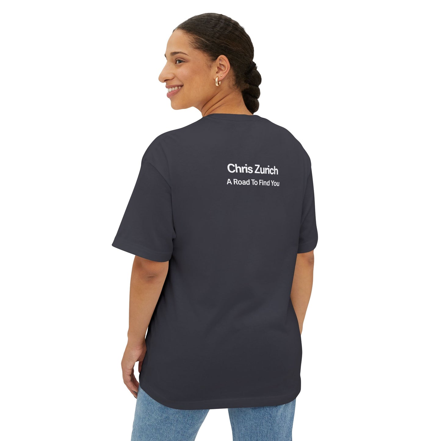 A Road To Find You - Unisex Oversized Boxy Tee