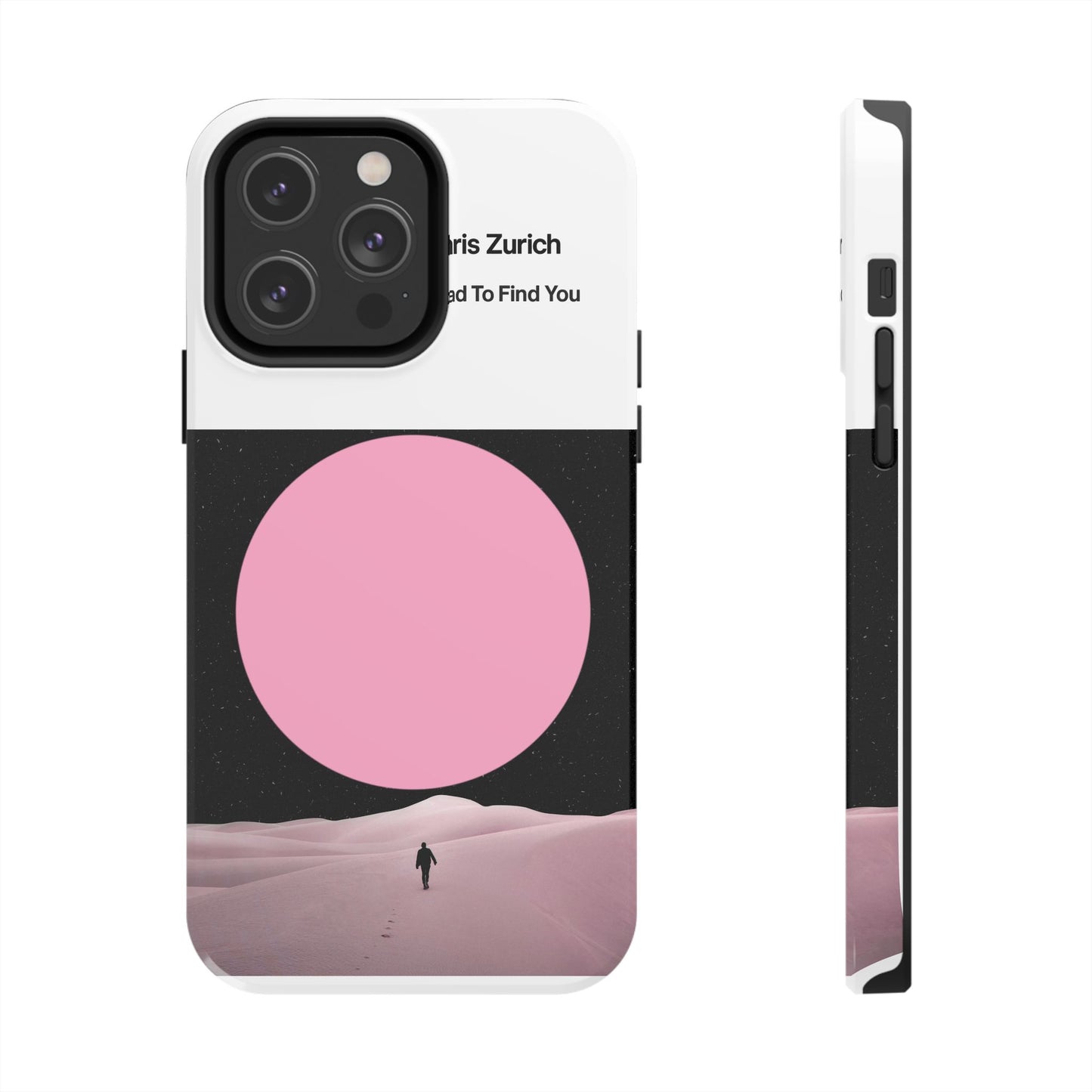 A Road To Find You Phone Case | Pink Moon Minimal Album Art