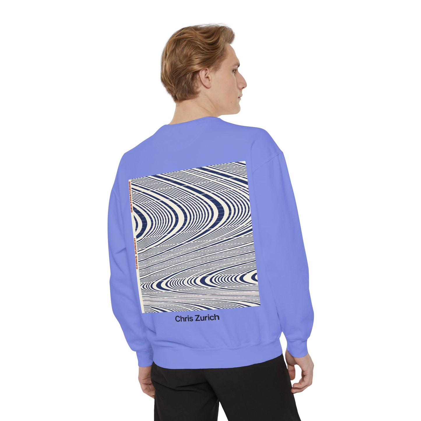 Destinations - Unisex Garment-Dyed Sweatshirt