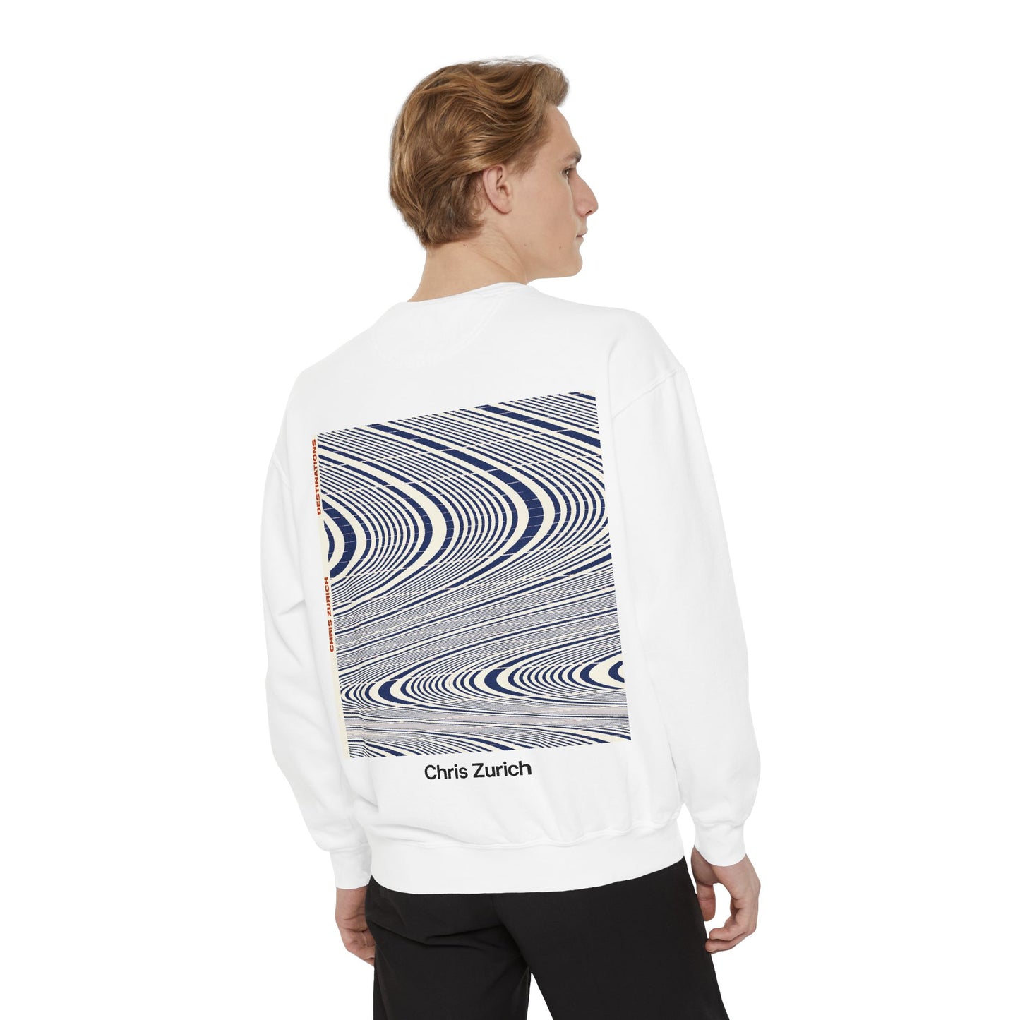Destinations - Unisex Garment-Dyed Sweatshirt